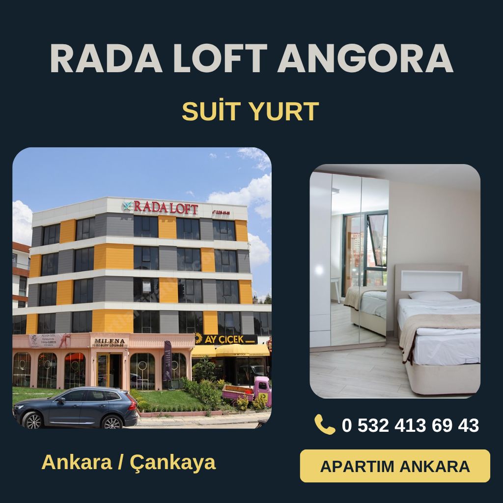 RADA Loft Angora - Öğrenci Yurdu